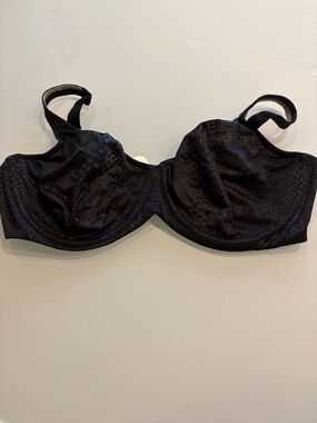 Bali Black Underwire with Lace Cups Overlay, 42D